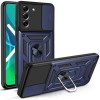 Ударостійкий чохол Camshield Serge Ring для Samsung Galaxy S22+ Синій