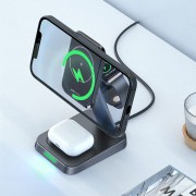 БЗП Acefast E3 desktop 3-in-1 (with MagSafe) Black