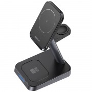БЗП Acefast E3 desktop 3-in-1 (with MagSafe) Black