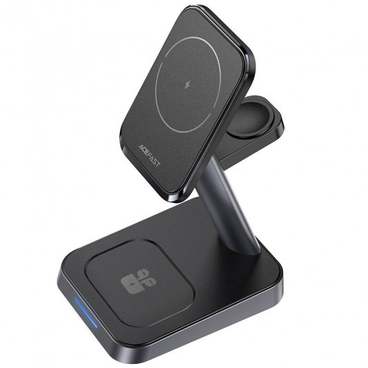 БЗП Acefast E3 desktop 3-in-1 (with MagSafe) Black - зображення 6 