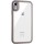 TPU чехол Transparent + Colour 1,5mm для Apple iPhone XR (6.1") Grey