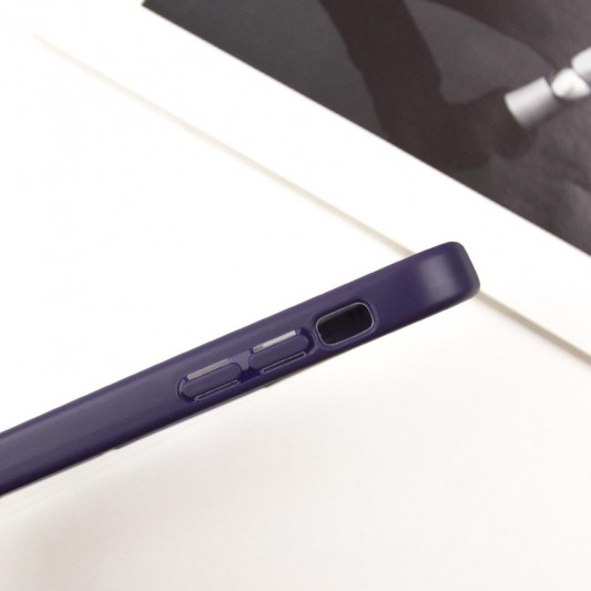 TPU чехол Transparent + Colour 1,5mm для Apple iPhone XR (6.1") Purple - изображение 5