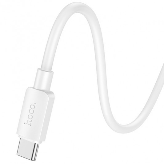 Дата кабель Hoco X96 Hyper USB to Type-C 100W (0.25m) White - зображення 2 