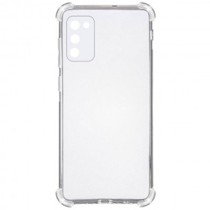 TPU чехол GETMAN Ease logo усиленные углы Full Camera для Samsung Galaxy A03s Бесцветный (прозрачный) TPU чехол GETMAN Ease logo усиленные углы Full Camera для Samsung Galaxy A03s Бесцветный (прозрачный)