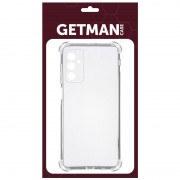 TPU чохол GETMAN Ease logo посилені кути Full Camera для Samsung Galaxy M23 5G / M13 4G Безбарвний (прозорий)