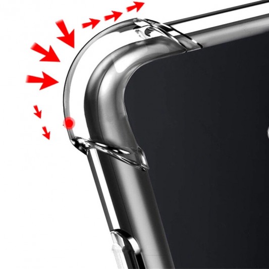 TPU чохол GETMAN Ease logo посилені кути Full Camera для Samsung Galaxy M23 5G / M13 4G Безбарвний (прозорий) - зображення 3 