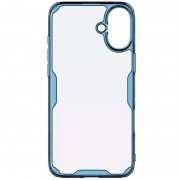 TPU чохол Nillkin Nature Pro Series для Apple iPhone 16 (6.1") Синій (прозорий)