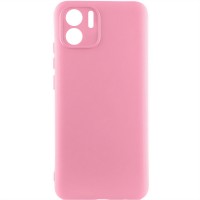 Чехол TPU GETMAN Liquid Silk Full Camera для Xiaomi Redmi A1 / A2 Розовый / Pink