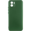 Чохол TPU GETMAN Liquid Silk Full Camera для Xiaomi Redmi A1 / A2 Зелений / Dark green