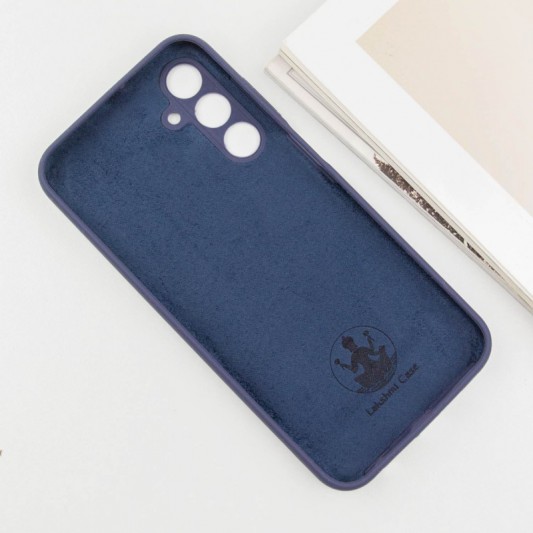 Чехол Silicone Cover Lakshmi Full Camera (AA) для Samsung Galaxy M23 5G / M13 4G Синий / Midnight Blue - изображение 3