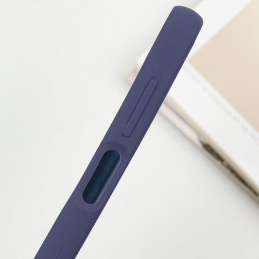 Чехол Silicone Cover Lakshmi Full Camera (AA) для Samsung Galaxy M23 5G / M13 4G Синий / Midnight Blue - изображение 4