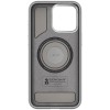 Чохол SGP PC+Leather with MagSafe для Apple iPhone 14 (6.1") Grey