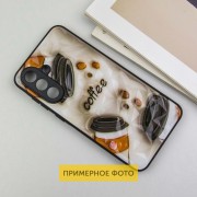 TPU+PC чохол Prisma Plushie для Xiaomi Redmi 12C / Poco C55 Coffee