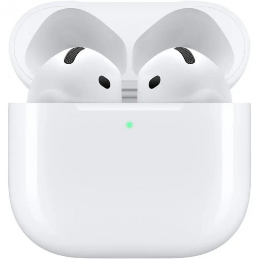 Беспроводные TWS наушники Airpods 4 ANC USB-C Wireless Charging Case for Apple (AA) White - изображение 3