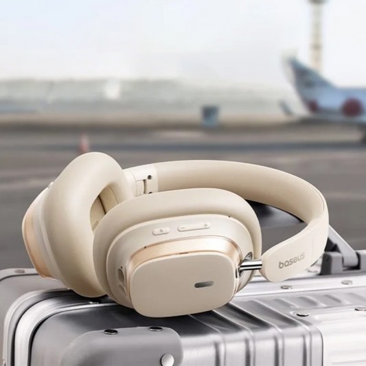 Накладные беспроводные наушники Baseus Bowie H1s Noise-Cancellation (A00075301) Stellar White - изображение 1