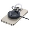 БЗП Baseus Simple Mini4 Magnetic Wireless Charging Stand 15W (P10273300121-02) Cosmic Black