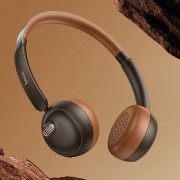 Накладные беспроводные наушники Hoco W62 Verso retro Brown