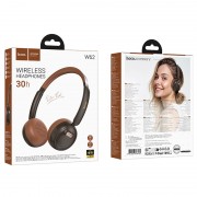 Накладные беспроводные наушники Hoco W62 Verso retro Brown