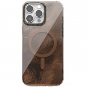 Чохол TPU Shiny Mountain (MagFit) для Apple iPhone 13 Pro (6.1") Chocolate