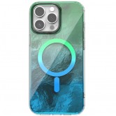 Чохол TPU Shiny Mountain (MagFit) для Apple iPhone 15 Pro (6.1") Green / Blue Чохол TPU Shiny Mountain (MagFit) для Apple iPhone 15 Pro (6.1") Green / Blue