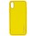 Кожаный чехол Xshield для Apple iPhone XR (6.1") Желтый / Yellow