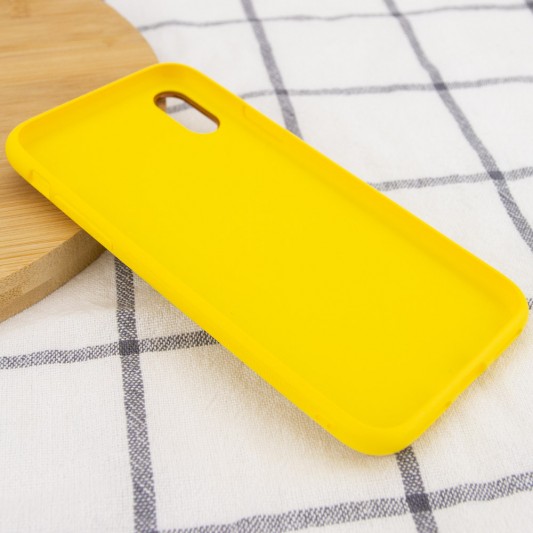 Шкіряний чохол Xshield для Apple iPhone XR (6.1") Жовтий / Yellow - зображення 3 