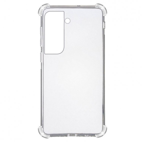 TPU чохол GETMAN Ease logo посилені кути для Samsung Galaxy S21 Безбарвний (прозорий)