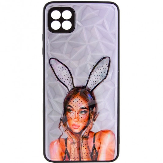 TPU+PC чехол Prisma Ladies для Samsung Galaxy A22 5G Rabbit - изображение 1