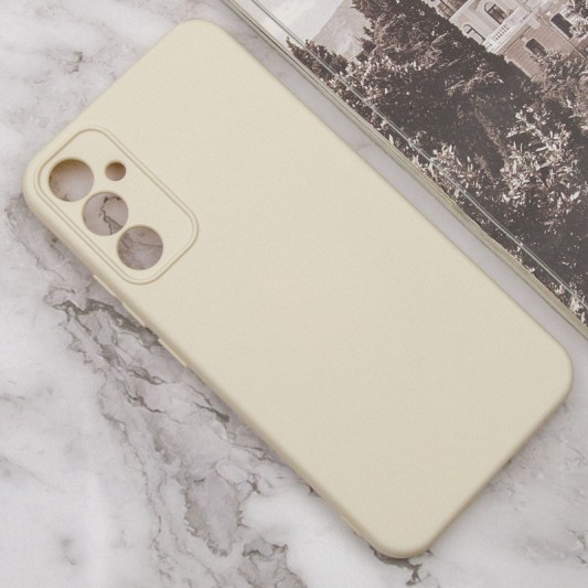 Чохол Silicone Cover Lakshmi Full Camera (A) для Samsung Galaxy A34 5G Песочный / Sand - зображення 3 