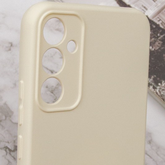 Чохол Silicone Cover Lakshmi Full Camera (A) для Samsung Galaxy A34 5G Песочный / Sand - зображення 4 