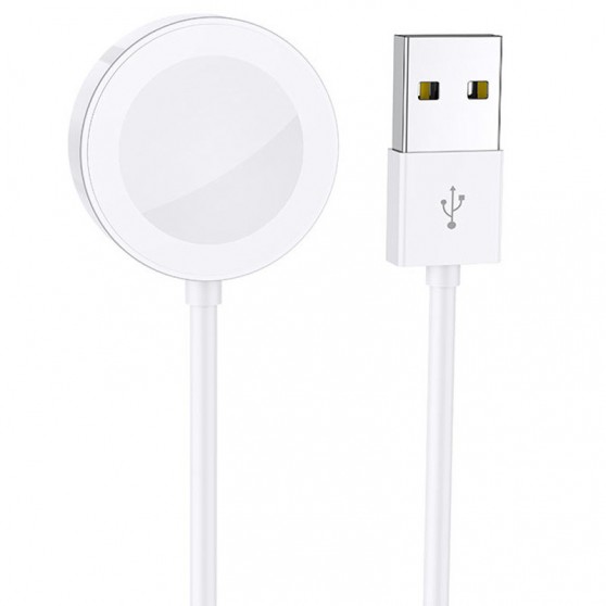 БЗП BOROFONE BQ13 для Apple Watch (USB-A) Білий