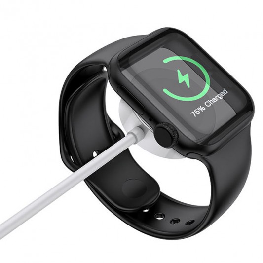 БЗП BOROFONE BQ13 для Apple Watch (USB-A) Білий - зображення 4 