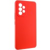 Чехол Silicone Cover Lakshmi Full Camera (AAA) для Samsung Galaxy A73 5G Красный / Red