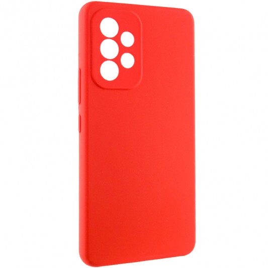 Чехол Silicone Cover Lakshmi Full Camera (AAA) для Samsung Galaxy A73 5G Красный / Red - изображение 1