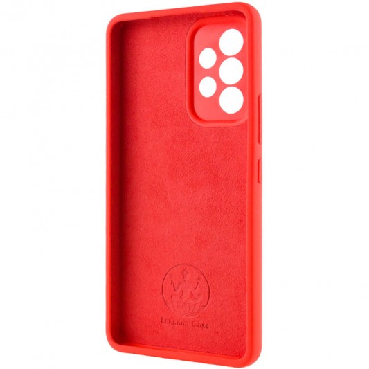 Чехол Silicone Cover Lakshmi Full Camera (AAA) для Samsung Galaxy A73 5G Красный / Red - изображение 2