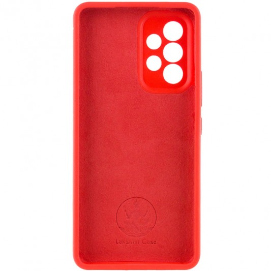 Чехол Silicone Cover Lakshmi Full Camera (AAA) для Samsung Galaxy A73 5G Красный / Red - изображение 3