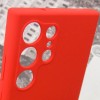 Чохол Silicone Cover Lakshmi Full Camera (AAA) для Samsung Galaxy S23 Ultra Червоний / Red
