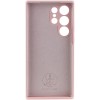 Чехол Silicone Cover Lakshmi Full Camera (AAA) для Samsung Galaxy S23 Ultra Розовый / Pink Sand
