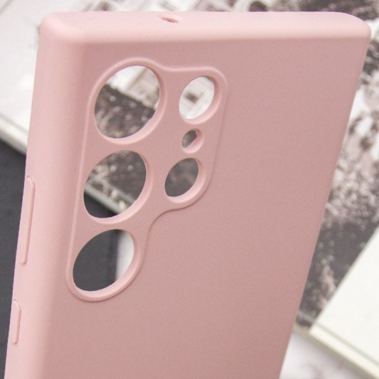 Чохол Silicone Cover Lakshmi Full Camera (AAA) для Samsung Galaxy S23 Ultra Рожевий / Pink Sand - зображення 5 