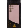 Чехол Silicone Cover Lakshmi Full Camera (AAA) для Samsung Galaxy S23 Ultra Розовый / Pink Sand