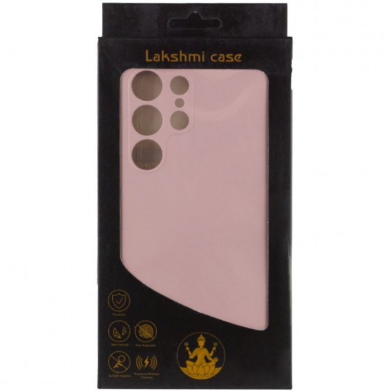 Чохол Silicone Cover Lakshmi Full Camera (AAA) для Samsung Galaxy S23 Ultra Рожевий / Pink Sand