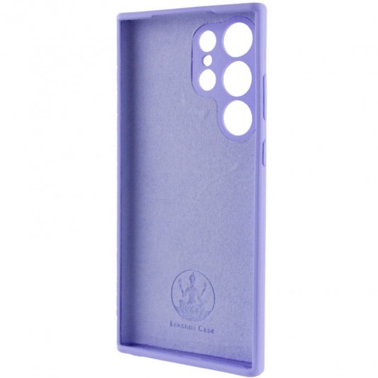 Чехол Silicone Cover Lakshmi Full Camera (AAA) для Samsung Galaxy S23 Ultra Сиреневый / Dasheen - изображение 3