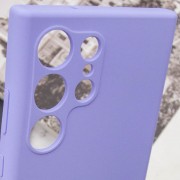 Чехол Silicone Cover Lakshmi Full Camera (AAA) для Samsung Galaxy S23 Ultra Сиреневый / Dasheen