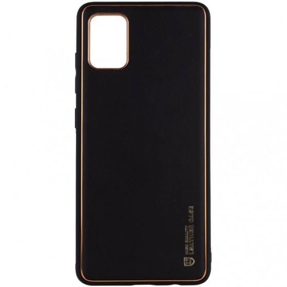 Шкіряний чохол Xshield для Xiaomi Redmi 10 Чорний / Black
