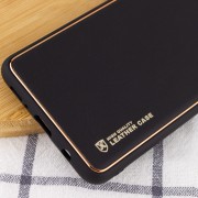 Кожаный чехол Xshield для Xiaomi Redmi 10 Черный / Black