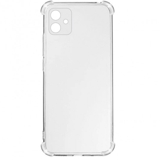 TPU чохол GETMAN Ease logo посилені кути Full Camera для Samsung Galaxy A04 Безбарвний (прозорий)