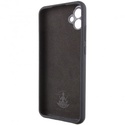 Чохол Silicone Cover Lakshmi Full Camera (AA) для Samsung Galaxy A04 Чорний / Black - зображення 3 