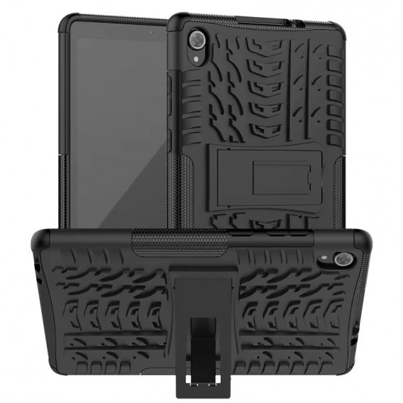 TPU+PC чохол Protector Stand для Samsung Galaxy Tab S9 / S9 FE / S10 FE Black