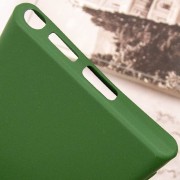 Чехол TPU GETMAN Liquid Silk Full Camera для Samsung Galaxy S23 Ultra Зеленый / Dark green