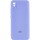 Чехол Silicone Cover Lakshmi Full Camera (AAA) with Logo для Xiaomi Redmi 9A Сиреневый / Dasheen